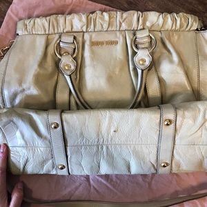 Miu Miu Vitello Lux Satchel
